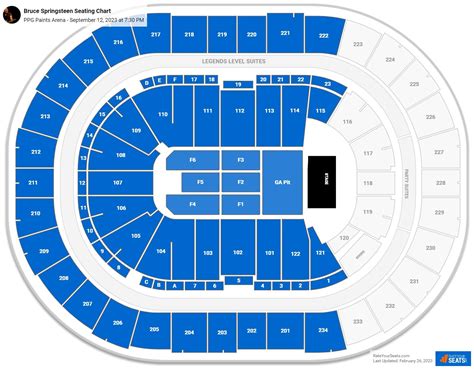 Ppg Paints Arena Concert Seating Chart
