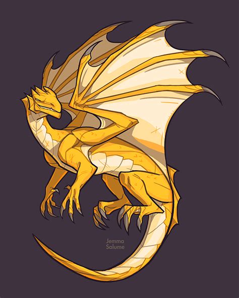 Yellow Dragon By Oxboxer On Deviantart