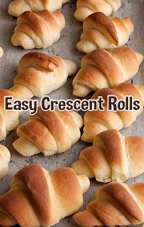 Easy Crescent Rolls