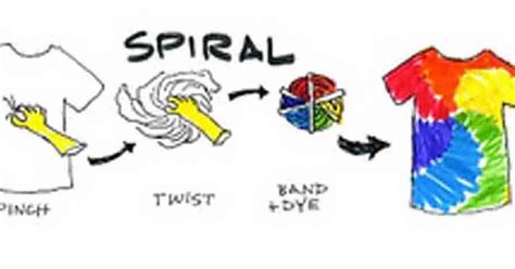 Hippies Child Teach Yourself Tie Dye Spiral
