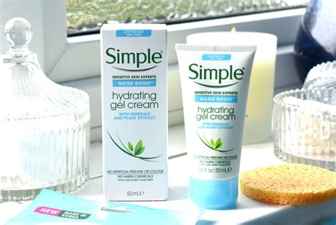 Simple Water Boost Hydrating Gel Face Cream Review