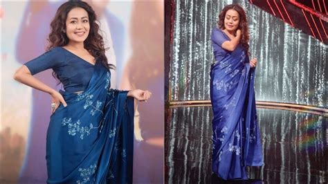 Neha Kakkar Leaves Rohanpreet Singh Smitten As She Slays In Blue Silk