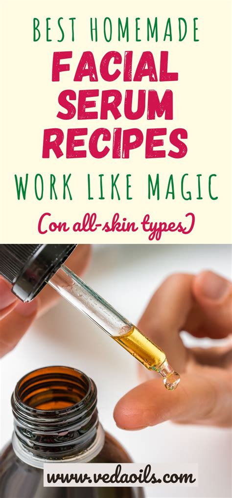Best Homemade Facial Serum Recipes Work Like Magic On All Skin Type