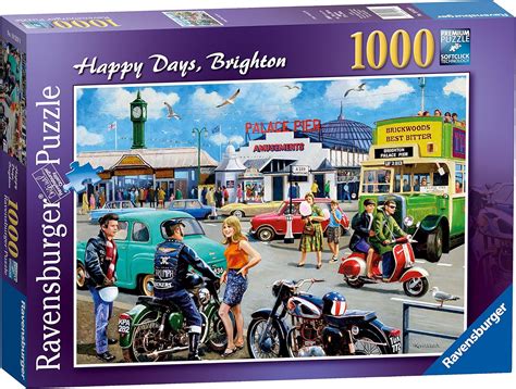 Ravensburger Happy Days Brighton 1000pc Jigsaw Puzzle Uk