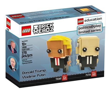 Lego Education Launches Brickheadz Series With 41630 Trump And Putin