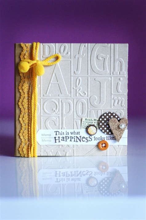Crafting Ideas From Sizzix Uk Happiness Is Mini Album Mini Albums