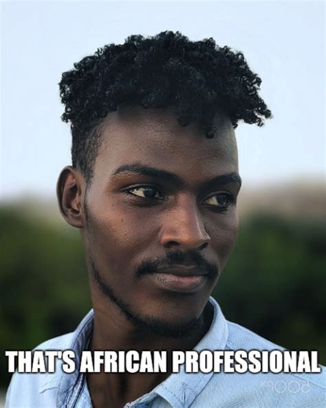 African Professional Blank Template Imgflip