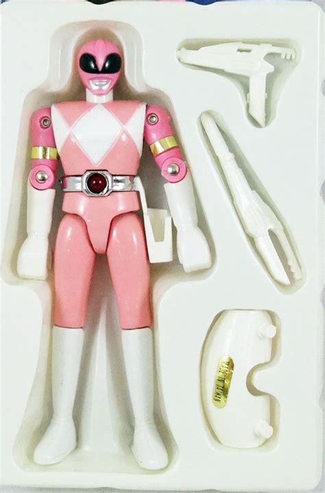 Mighty Morphin Power Rangers Bootleg Pink Ranger With Light Up Belt