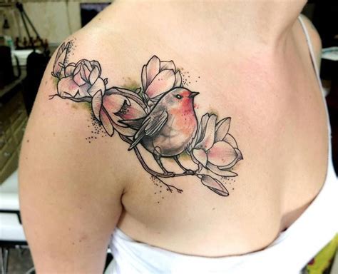 Beautiful Colourful Wrist Tattoo Songbird Tattoo Robin Tattoo Tattoos