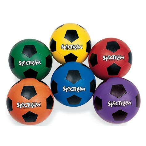Sands Worldwide Spectrum Rubber Soccer Ball Size 5 Purple Each Ball Is