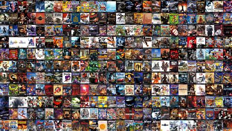 Games Collage Wallpaper - GamesMeta