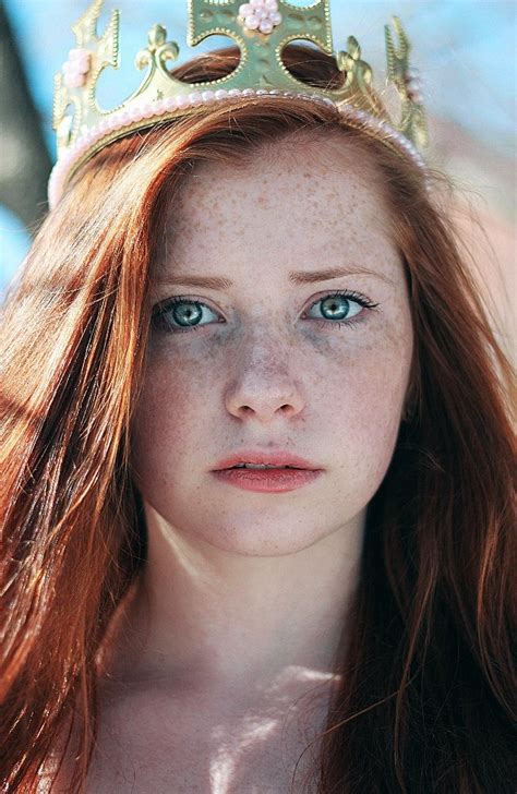 Freckles Freckles Girl Beautiful Redhead Redheads