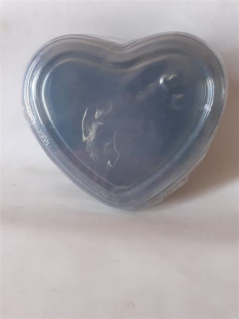 embalagem de coração em acetato com 10 peças elo7