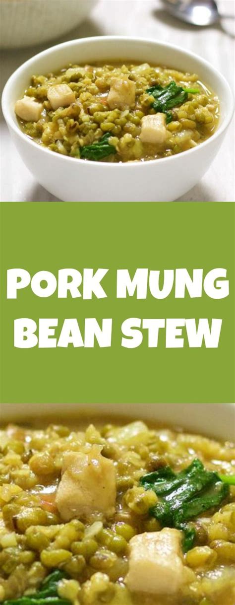 In the philippines, it is known as the monggo bean where it is commonly cooked into a. Pin on Pinoyway Filipino Recipes