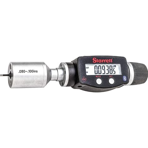 Starrett 770bxtz 100 Electronic Digital Internal Micrometer With
