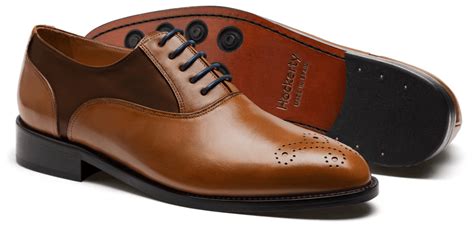 Oxford Shoes Brown Leather Hockerty