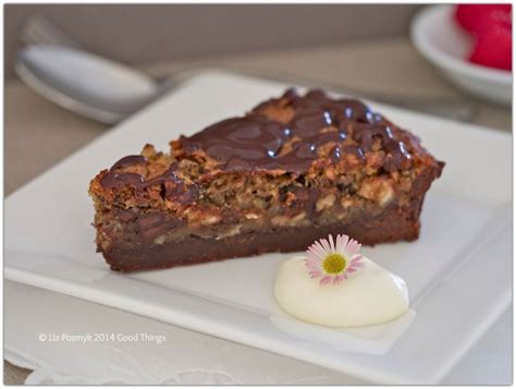 Decadent Chocolate Hazelnut Tart Via This Blog Bizzy Lizzy S Good