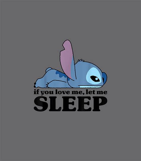 Disney Lilo Stitch Sleepy Stitch Digital Art By Laia Erin Fine Art