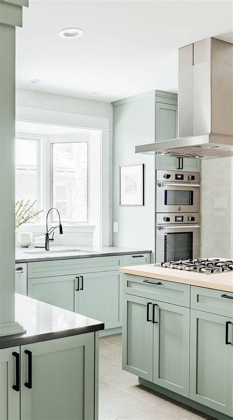 It's a clean, uniform, and refreshing. 34+ ( Top ) Green Kitchen Cabinets - " Good for Kitchen ...