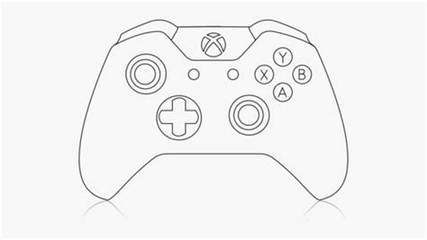 Simple Xbox One Controller Drawing However You Could Imagine That