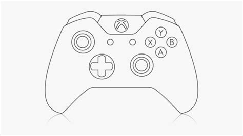 Xbox Controller Drawing Easy Free Transparent Clipart Clipartkey