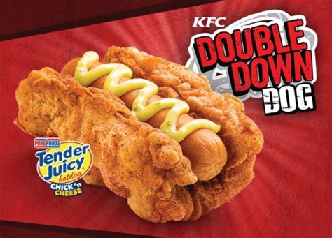 Kfc Philippines Le Double Down Dog Les Burgers