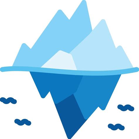 Iceberg Icon Illustration 6960218 Vector Art At Vecteezy