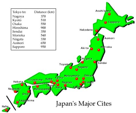 Maps Of Japan Regions And Cities
