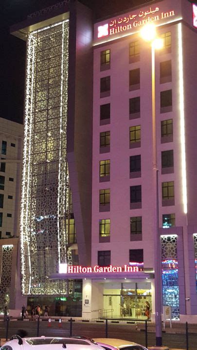 Hotelansicht Bei Nacht Hilton Garden Inn Dubai Al Muraqabat Dubai • Holidaycheck Dubai