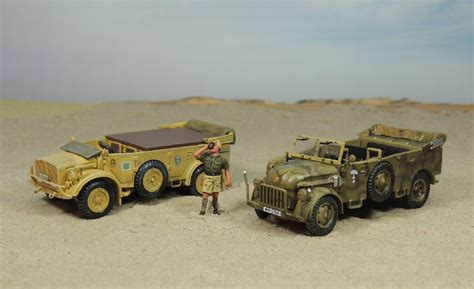 Softskins Of The Afrika Korps In Scale WWII In Scale