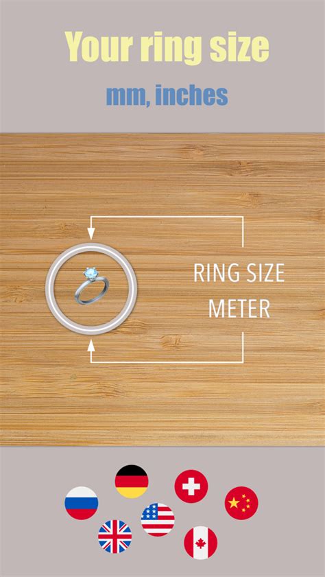 Ring Size Chart On Phone