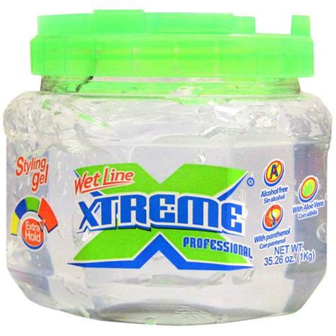 Wet Line Xtreme Professional Extra Hold Styling Gel 3526 Oz Walmart