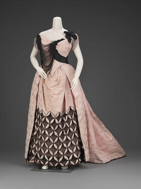 Evening Dress Charles Frederick Worth C1893 Museum Of Fine Arts