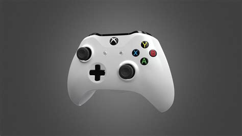 Xbox One S Controller 3d Models Sketchfab