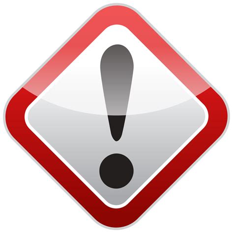 Warning Sign Png Clipart