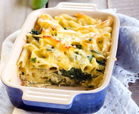 Spinach And Ricotta Pasta Bake Spinach And Ricotta Recipes Healthy Mummy