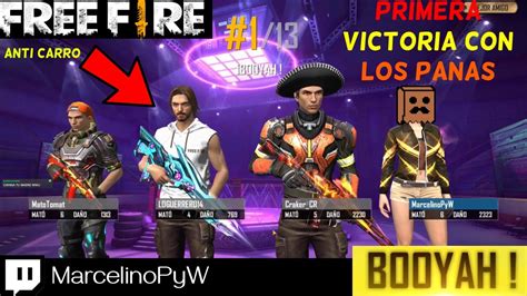 Free Fire Nuestra Primera Victoria Kills Youtube