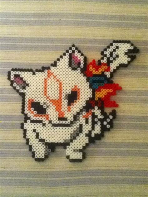 Amaterasu By Kiirby Perler Patterns Cross Stitching Perler Bead