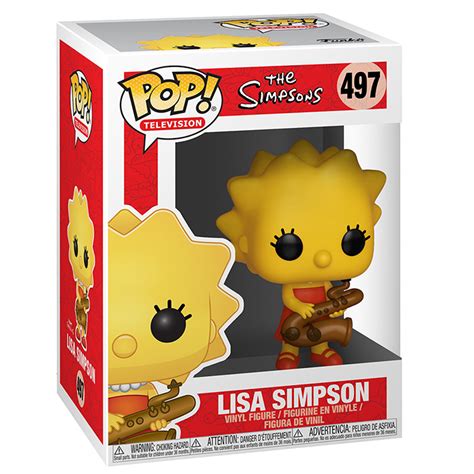 Figurine Pop Lisa Simpson The Simpsons 497 Collectionnez Vos Funko