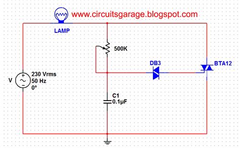 Undurchsichtig Arbeit Kontinuierlich Triac Lamp Dimmer Circuit