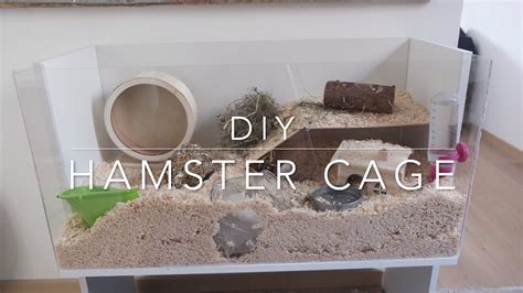 Diy Hamster Cage Youtube