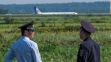 Russian Jet Crash Lands In Field After Striking Flock Of Gulls Cnn Video