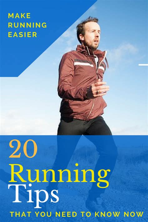 20 Running Tips To Make Running Easier Running Tips Beginner Runner