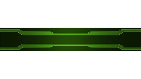 Green Youtube Banner Template