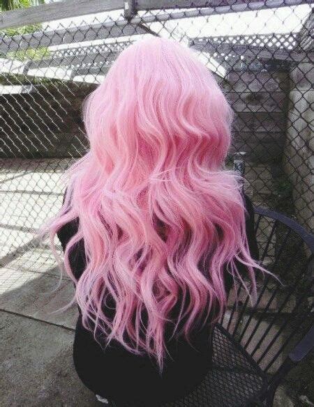 Long Curly Pink Hairstyle 24 Dyed Hairstyles