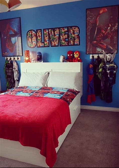 For example, you can include many racing themed things into the decorations of the room. Boy Bedrooms Ideas 5 Year Old Spiderman Boys Bedroom Ideas ...