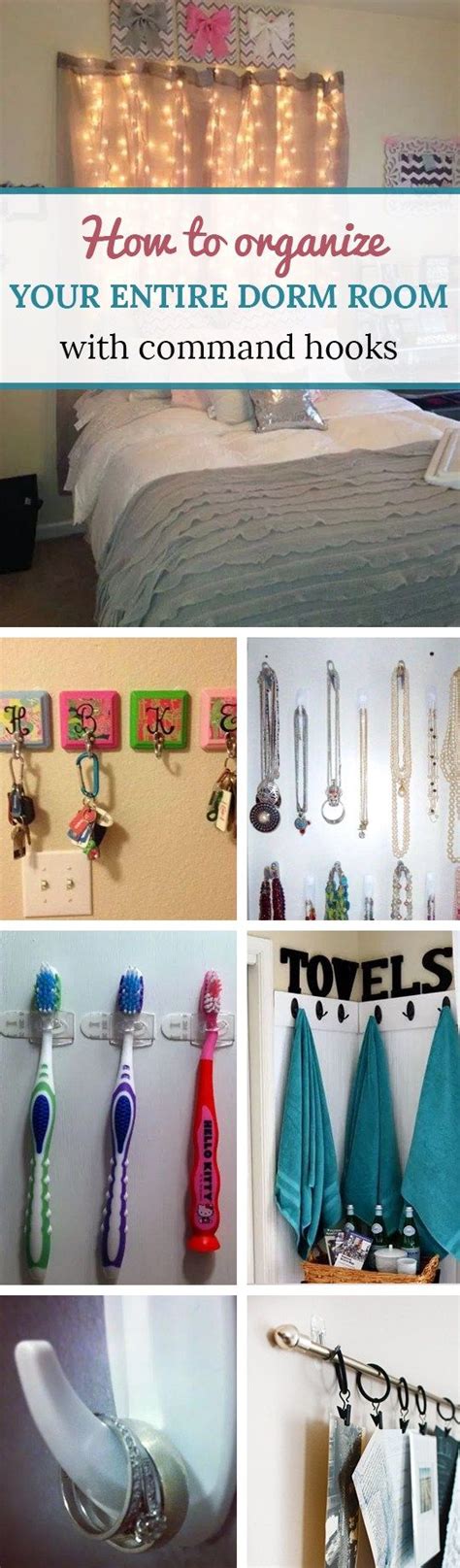 how to organize your entire dorm room with command hooks society19 dorm organization dorm
