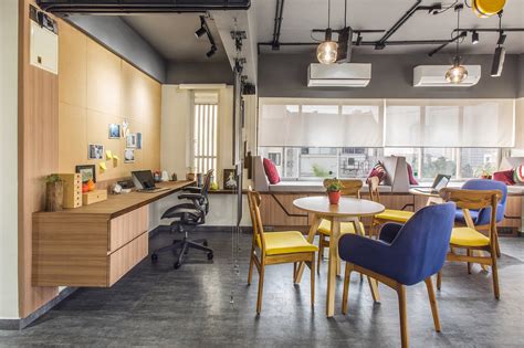 With A Bold Palette And Café Like Setting This Mumbai Office Is Gen Y