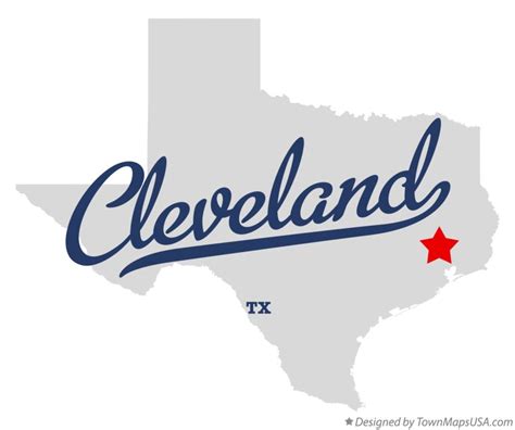 Cleveland Texas Map