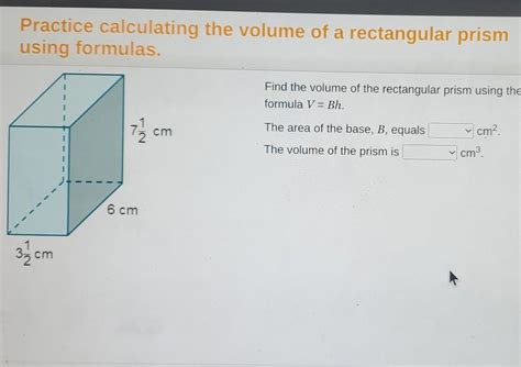 Rectangular Prism Volume Calculator With Steps Draw Weiner